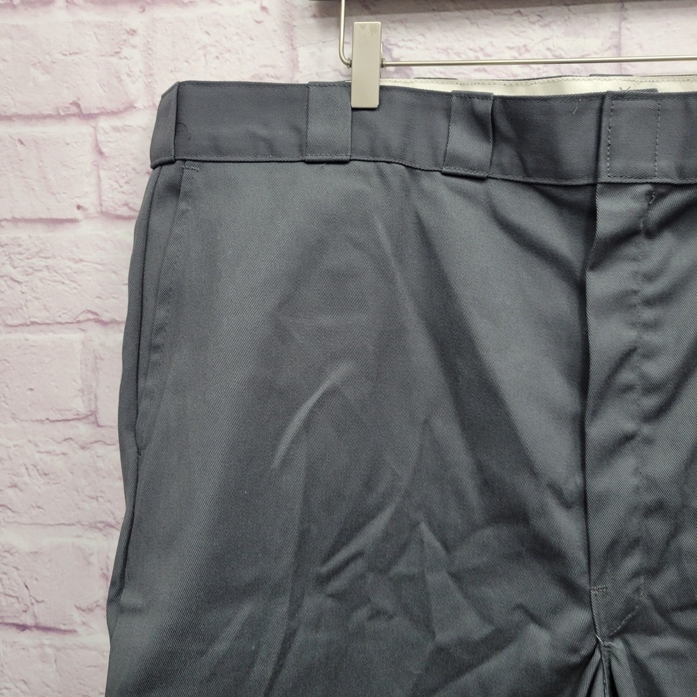 New Dickies Loose Fit Twill Work Shorts Mens Gray 46 Utility Y2K Skater Gorpcore - Picture 4 of 10